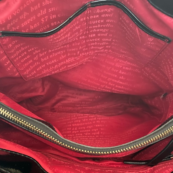 Kate Spade black and white Jacquard tote - Picture 11 of 13